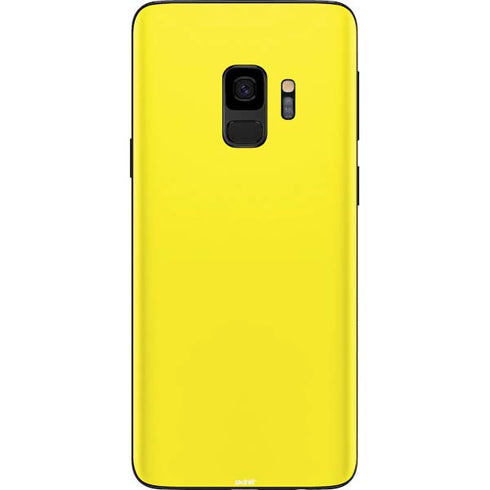 Yellow Solid Galaxy S9 Skin